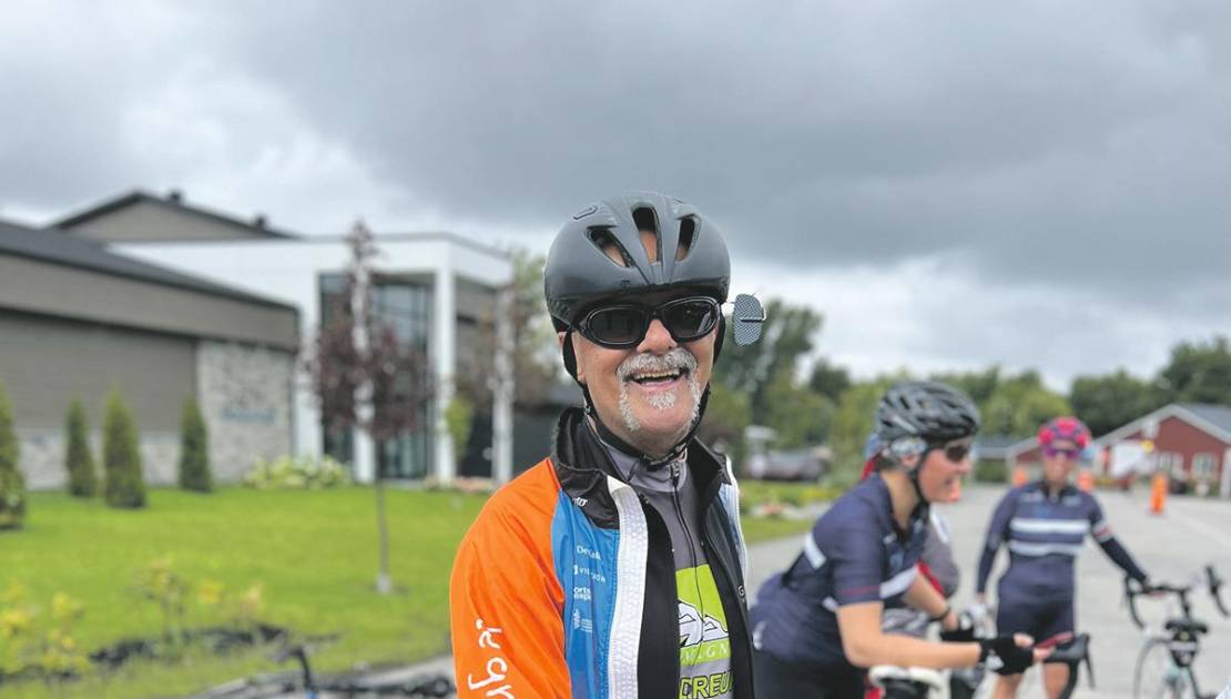 Un pré-tour de 220 km à vélo au profit de la Tournée des Vainqueurs Mario Marcoux, un homme de défis. (Photo de courtoisie)