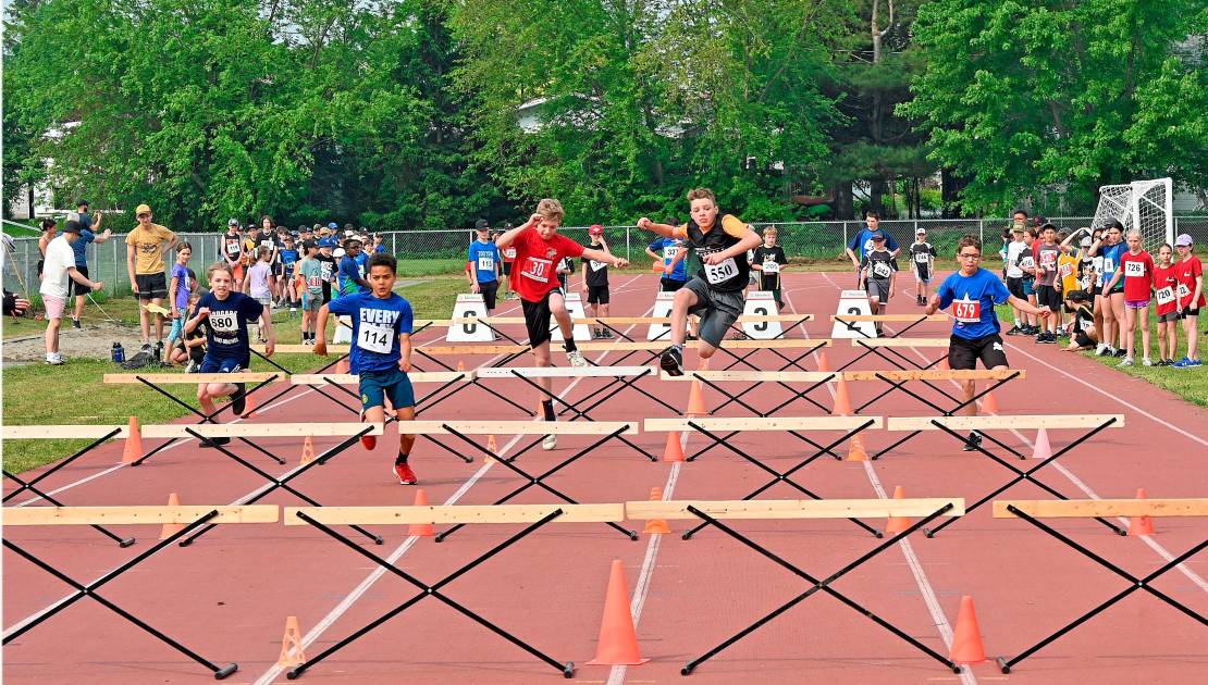 Rendez-vous annuel d’athlétisme au primaire Crédit photo : Carol Maurais