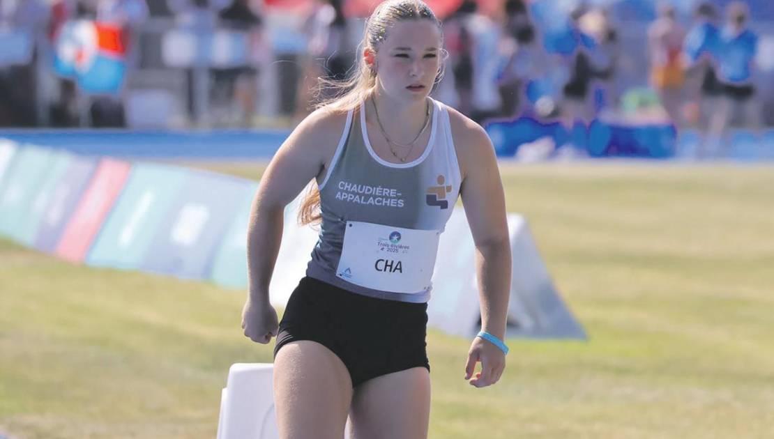 Club Lavironde: se dépasser par passion pour son sport Coralie Canuel au Jeux du Québec. (Crédit photos: Manon Desjardins)