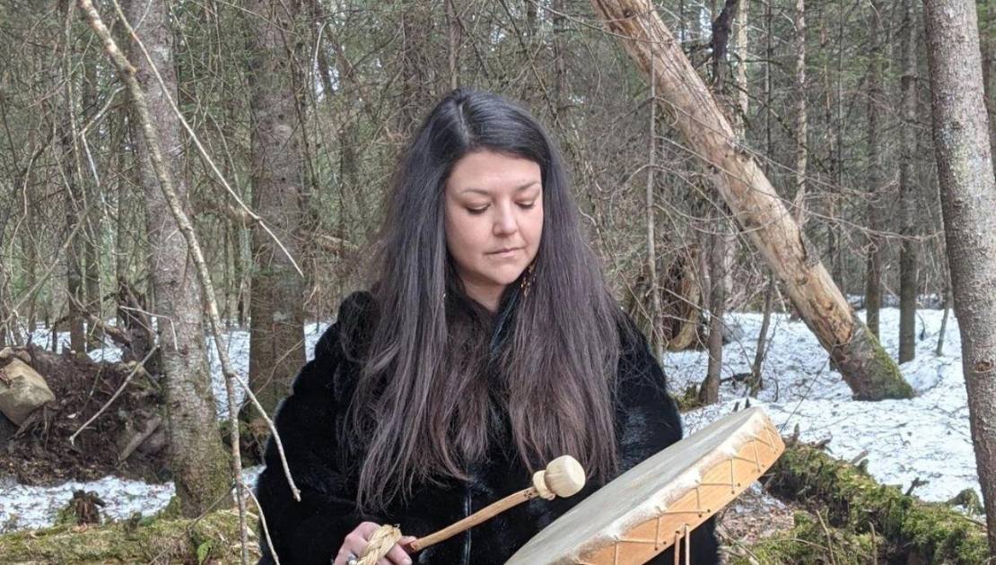 Journées autochtones au Domaine Pointe-de-Saint-Vallier Mélanie Savard (Photo de courtoisie)
