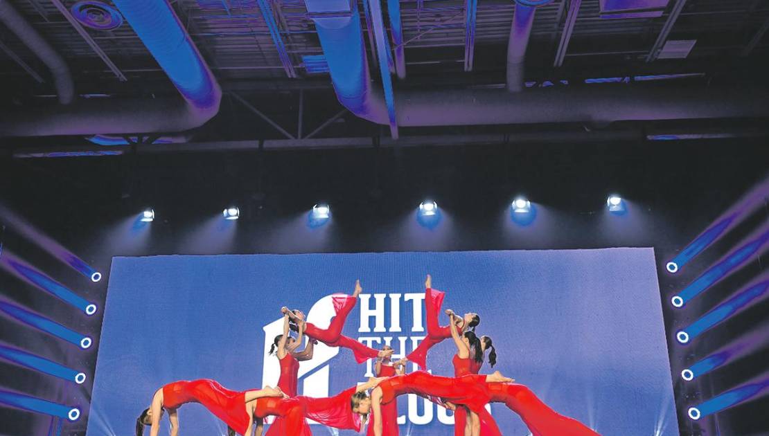 L’École de danse Chantal Caron se distingue à Trois-Rivières Le groupe Développement 3. (Photo de courtoisie)