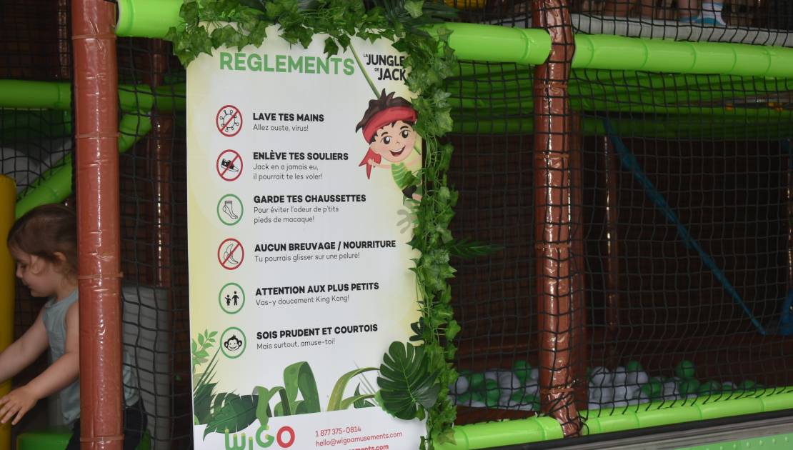 Bienvenue dans La Jungle de Jack Les règlements dans La Jungle de Jack.