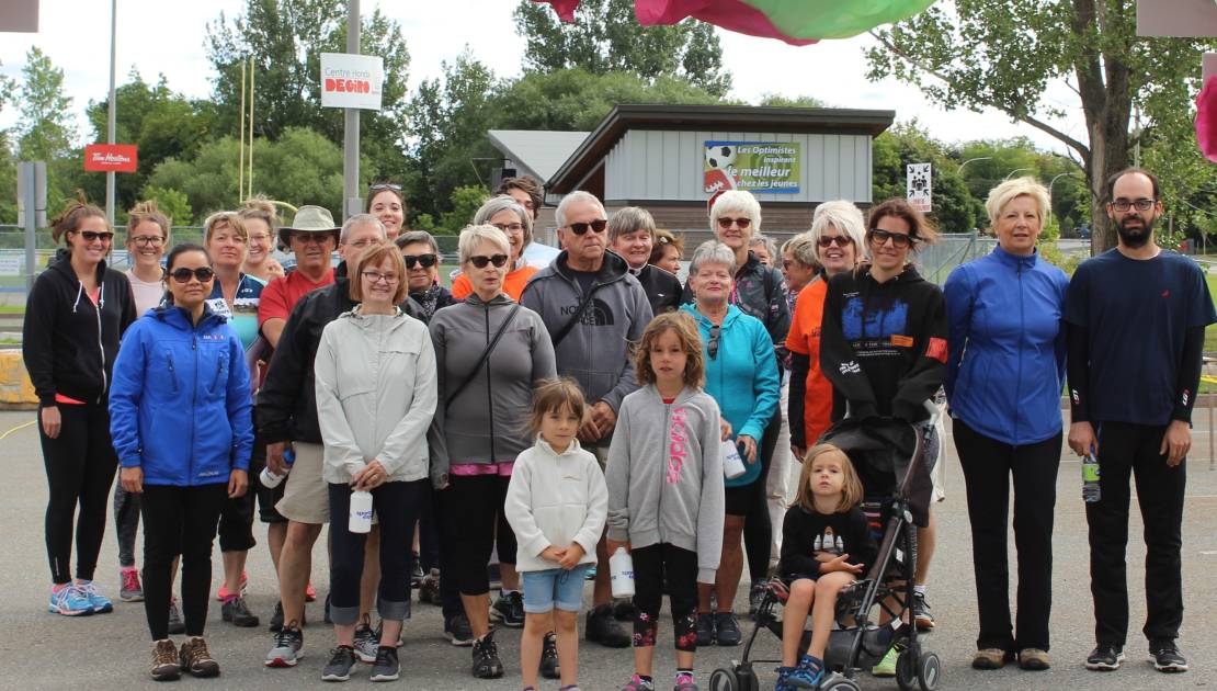 La Tournée des Vainqueurs rapporte 51 125$ La marche des vainqueurs.
