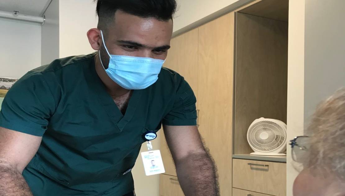 Sept Tunisiens en renfort au CISSS de Chaudière-Appalaches Belgacem Ezdini.