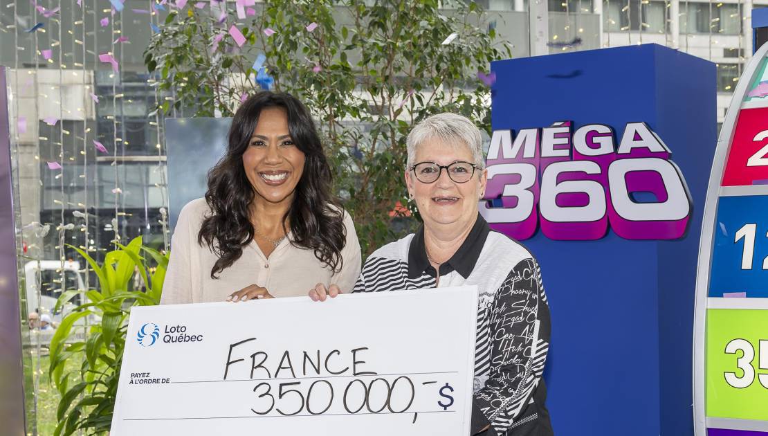 350 000 $ à la loterie pour une résidente de L’Islet Photo de courtoisie.