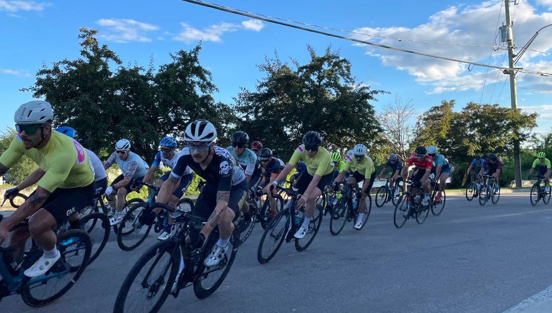 Plus de 40 coureurs au Critérium de vélo de Montmagny Photo de courtoisie.