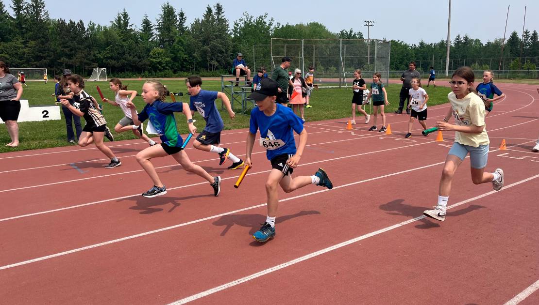 Rendez-vous annuel d’athlétisme au primaire Crédit photo : CSSCS