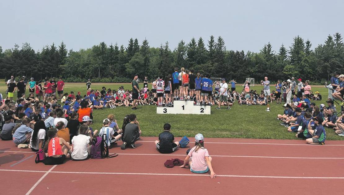 Rendez-vous annuel d’athlétisme au primaire Crédit photo : CSSCS