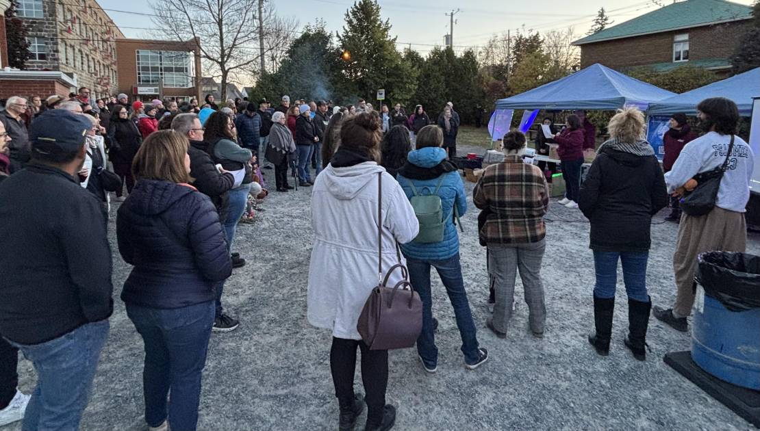 Oui, il y a de l’itinérance à Montmagny Lors de la Nuit des sans-abris à Montmagny. (Photo: Katy Desjardins)