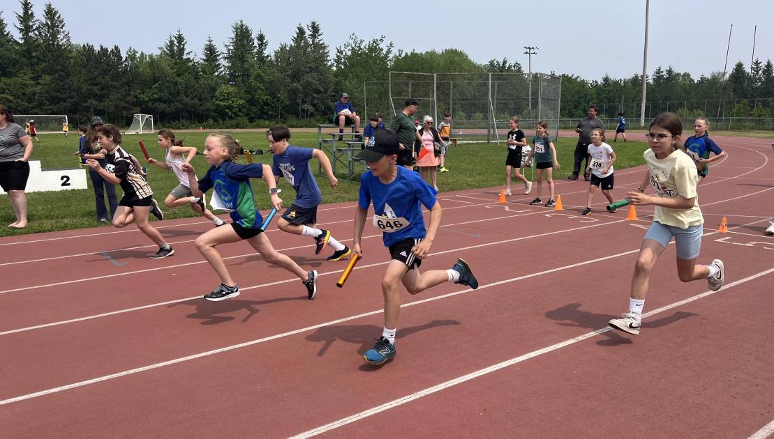 Rendez-vous annuel d’athlétisme au primaire Crédit photo : CSSCS