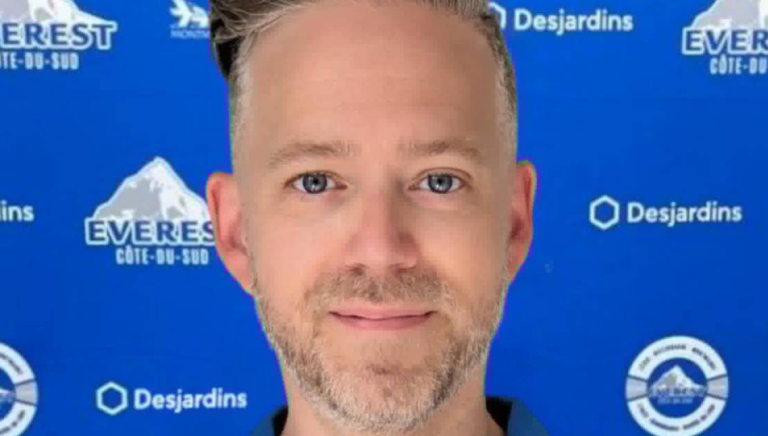 Nouvel entraîneur-chef et directeur général chez l’Everest Le nouveau directeur général de l’Everest, Benoit Bélanger. Crédit photo : Everest de la Côte-du-Sud.