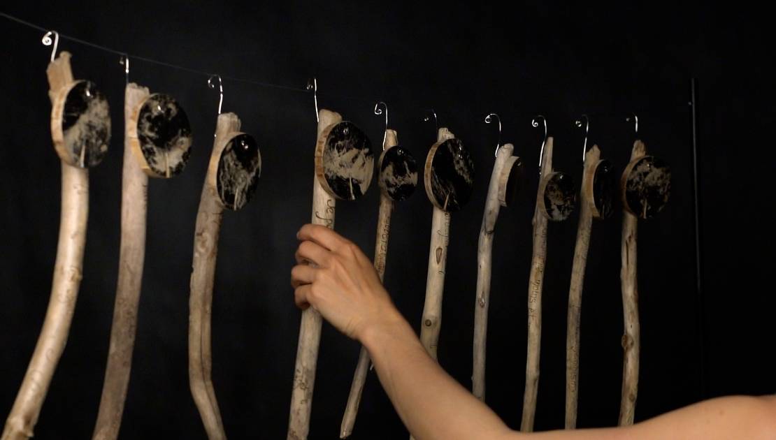 L’Écho des fluides: Une exposition interactive à caractère environnemental au Musée maritime du Québec Les polis-par-l'eau (crédit: Jean-Sébastien Veilleux.)