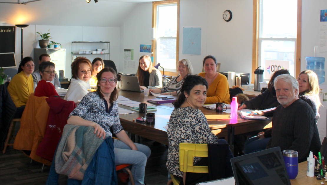 Vidéos pour promouvoir la sécurité alimentaire Membres du GRAP Montmagny-L’Islet. La photo a été prise le 29 janvier 2020. (Crédit photo : GRAP Montmagny-L’Islet)
