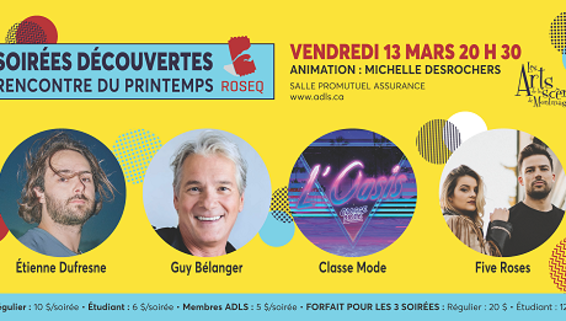Une vingtaines d'artistes et 50 diffuseurs débarquent à Montmagny! Une vingtaines d'artistes et 50 diffuseurs débarquent à Montmagny!