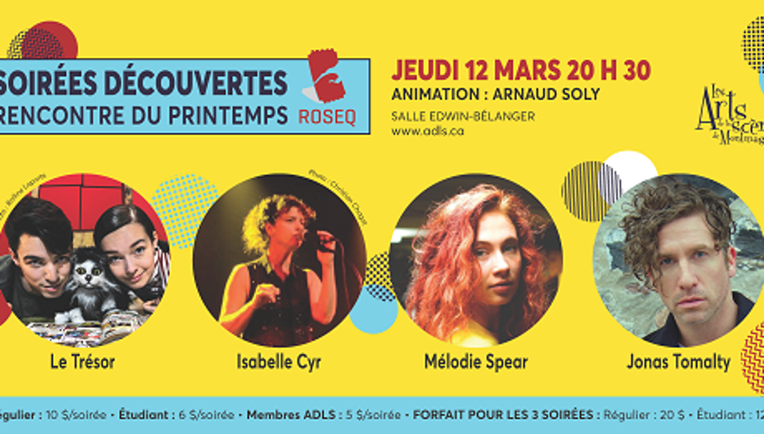 Une vingtaines d'artistes et 50 diffuseurs débarquent à Montmagny! Une vingtaines d'artistes et 50 diffuseurs débarquent à Montmagny!