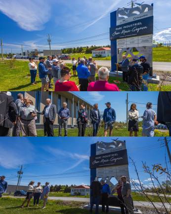 Inauguration du nouveau parc industriel Jean-Marie-Gagnon $!Inauguration du nouveau parc industriel Jean-Marie-Gagnon