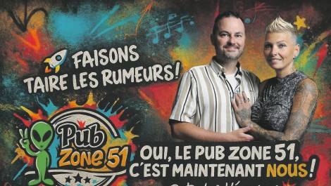 Le 51 renaît sous une nouvelle identité Le nouveau logo ainsi que les nouveaux propriétaires. (Photo de courtoisie)