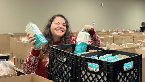 Il est temps de faire sa demande pour les paniers de Noël Photo de courtoisie.