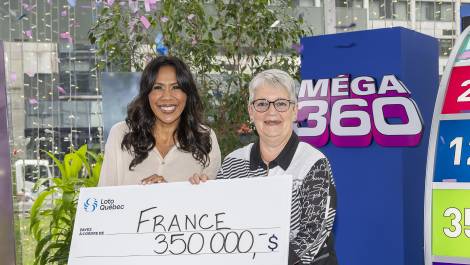 350 000 $ à la loterie pour une résidente de L’Islet Photo de courtoisie.
