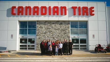 L’équipe de Canadian Tire Montmagny.