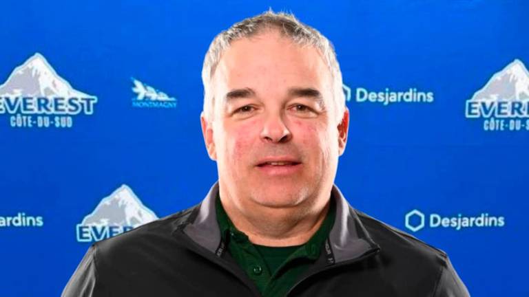 Nouvel entraîneur-chef et directeur général chez l’Everest $!Alain Brouillette est le nouvel entraîneur-adjoint de l’Everest. Crédit photo : Everest de la Côte-du-Sud.