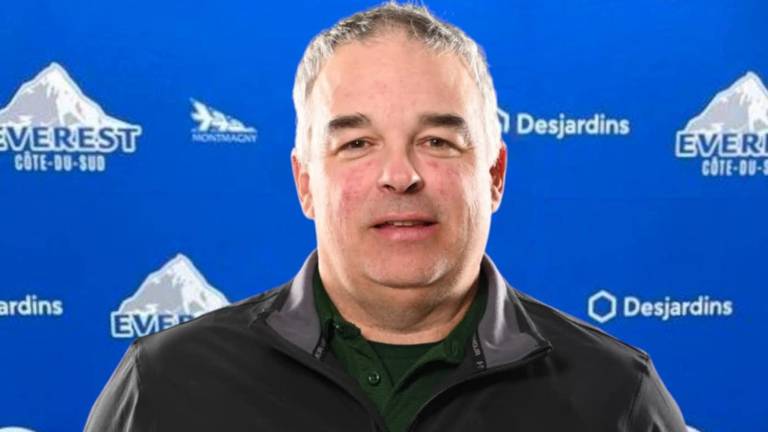 Nouvel entraîneur-chef et directeur général chez l’Everest $!Alain Brouillette est le nouvel entraîneur-adjoint de l’Everest. Crédit photo : Everest de la Côte-du-Sud.