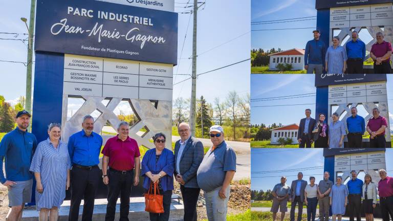 Inauguration du nouveau parc industriel Jean-Marie-Gagnon $!Inauguration du nouveau parc industriel Jean-Marie-Gagnon