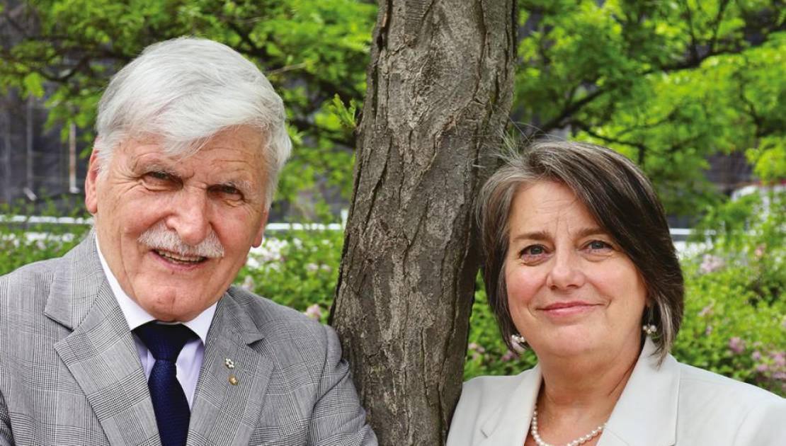 Roméo Dallaire présentera une conférence avec sa conjointe. Photo courtoisie.