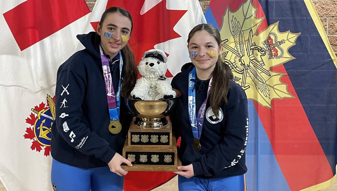 Violaine Pellerin et Mélisande Lavergne. (Photo de courtoisie)