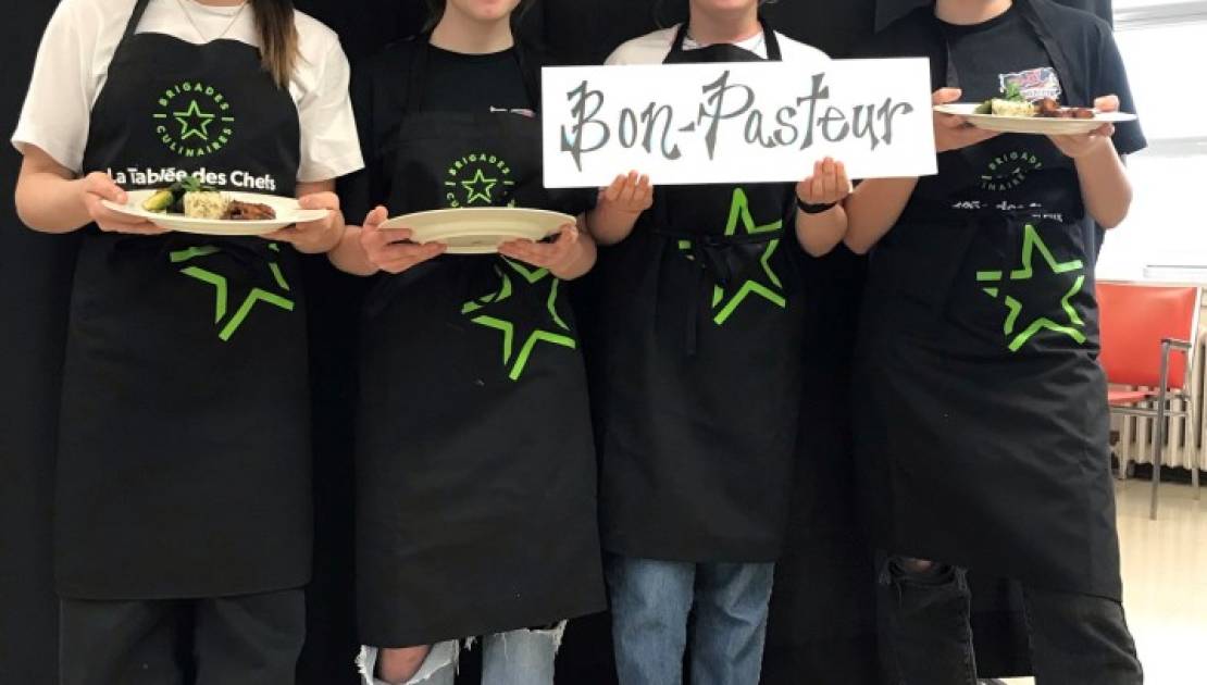 1/8 de finale des Brigades culinaires : Bon-Pasteur arrive en première position