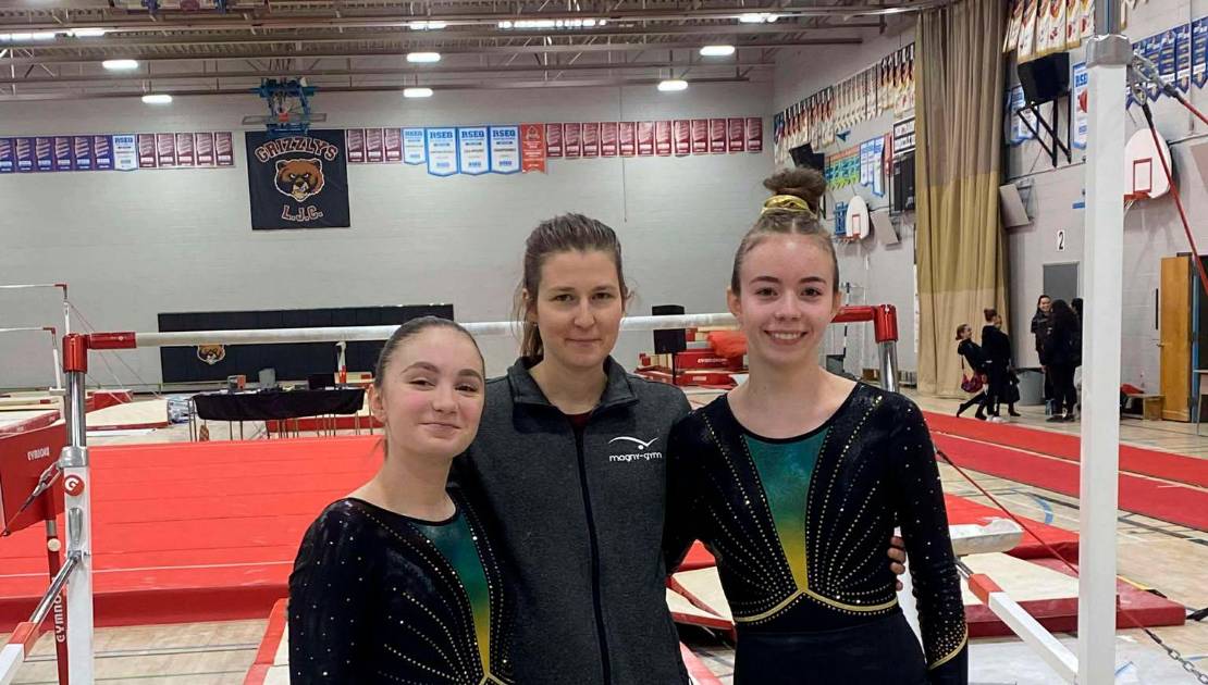 Des athlètes de Magny-Gym. Photo de courtoisie.