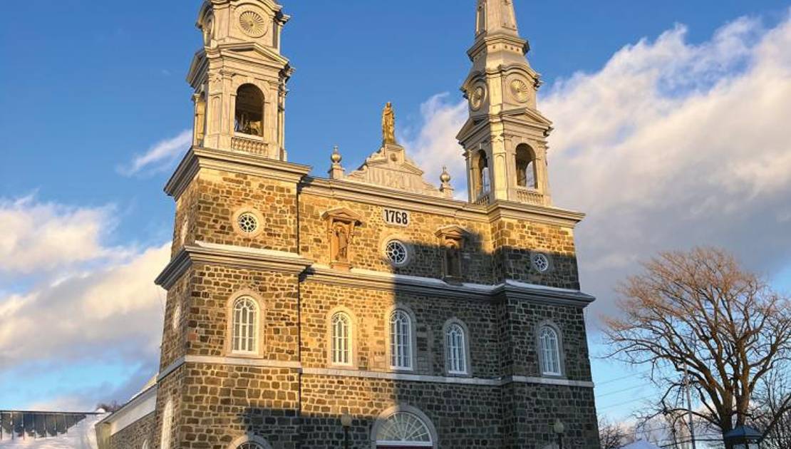 ﻿Église Notre-Dame-de-Bonsecours (crédit : Michel-André Roy)