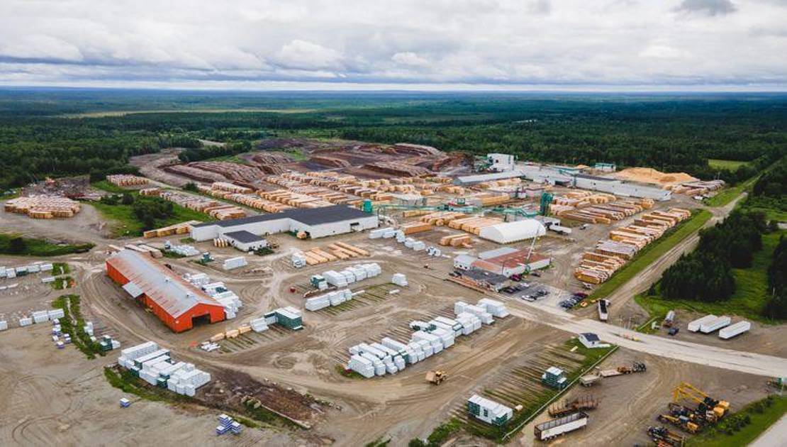 L’usine du Groupe Lebel à St-Just-de-Bretenières. Crédit photo : Site web du Groupe Lebel.