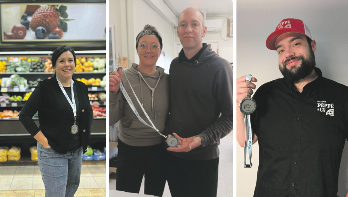 Les finalistes de la catégorie Entreprise Coup de cœur. (Photos de courtoisie)