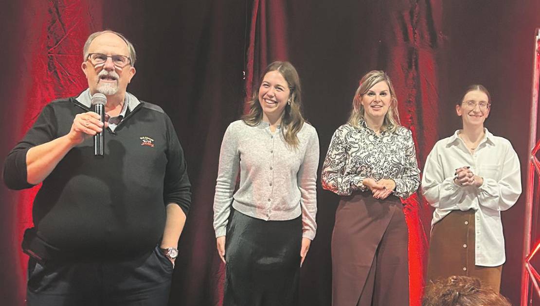 Jean Thibault a officiellement présenté sa relève, mercredi soir dernier, dans le cadre d’une soirée reconnaissance. (Photo: Éric Maltais)