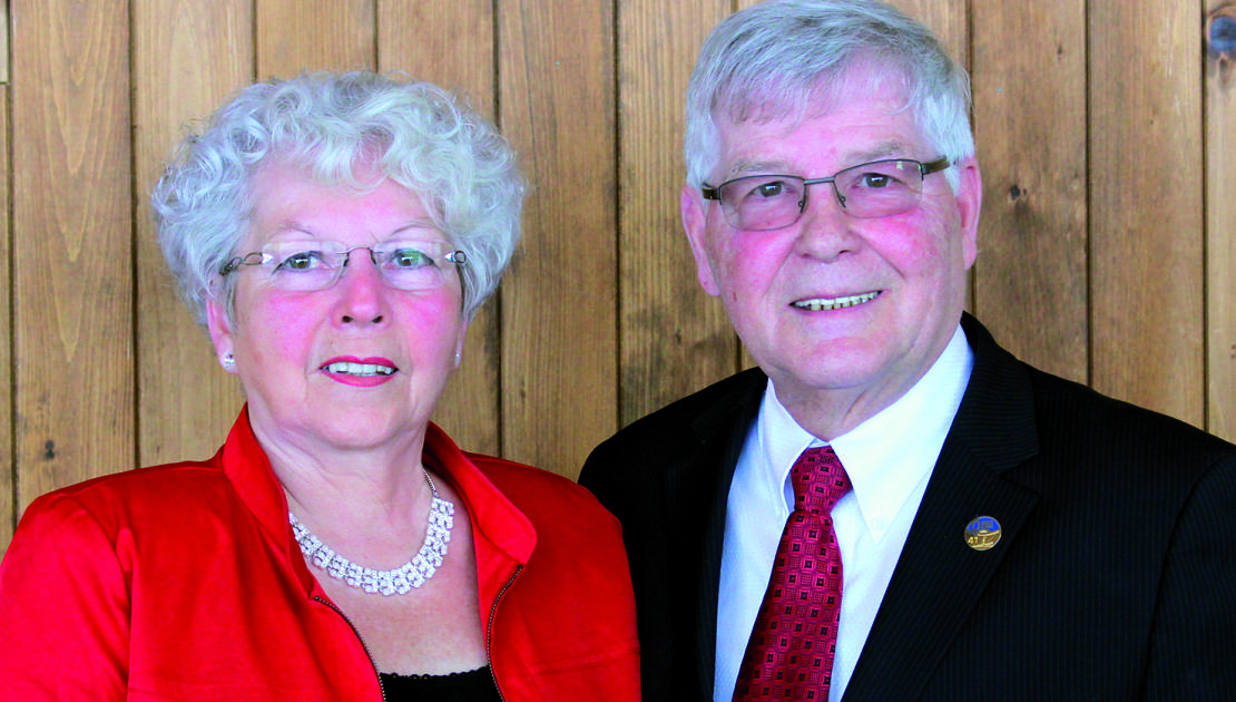 Norbert Morin et son épouse Diane Gendron, sa fidèle complice depuis 50 ans.