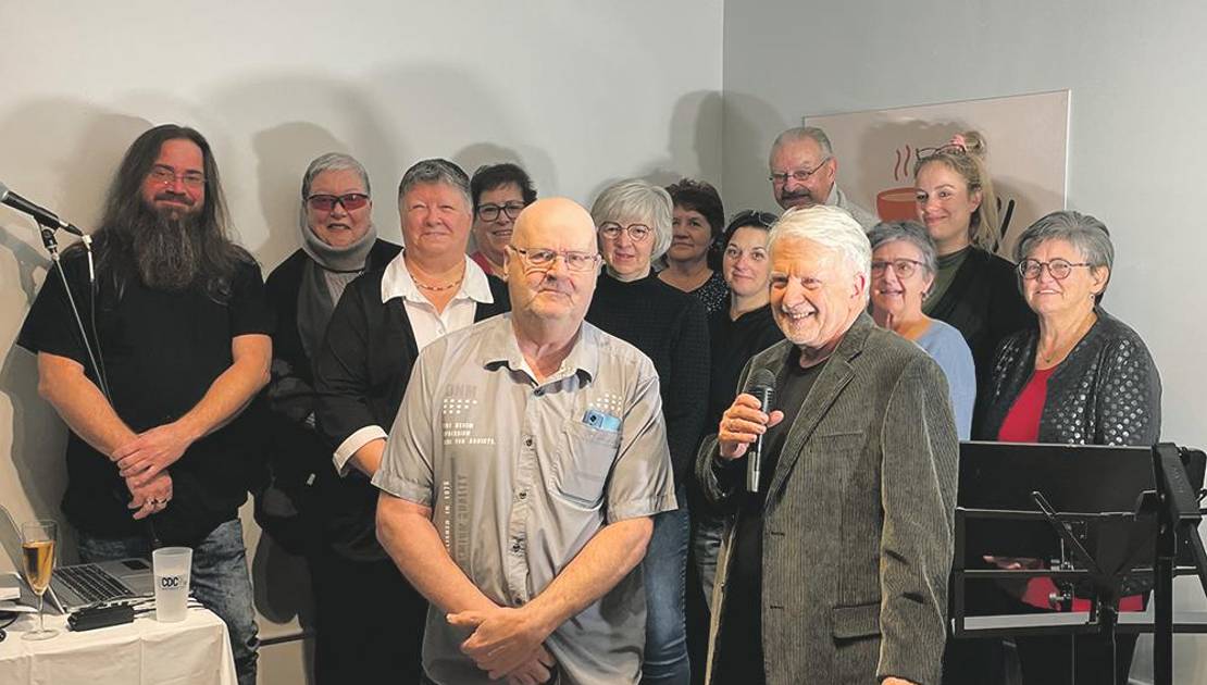 Plusieurs partenaires du projet. (Photo de courtoisie)