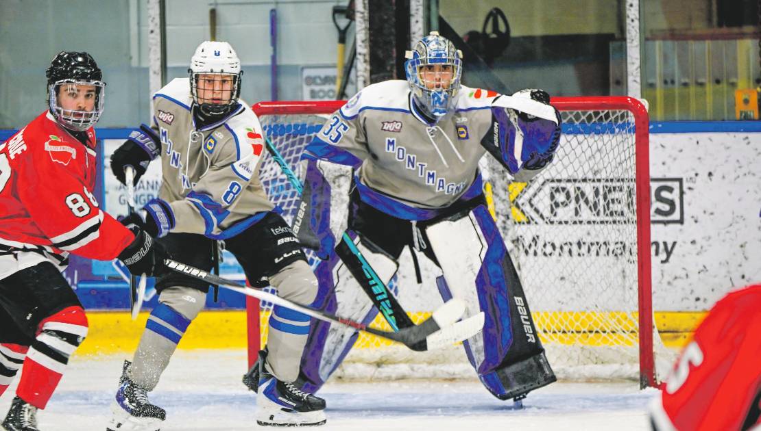 Alexandre Lauzier a connu une bonne performance contre les Flames de Gatineau. Crédit photo : Yannick David.