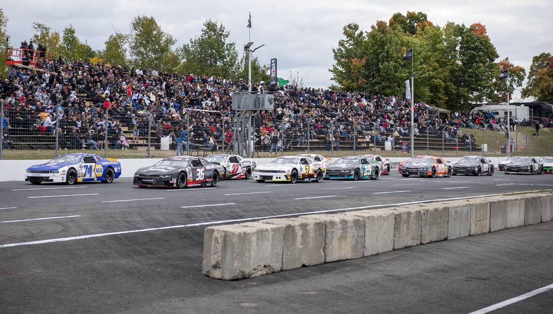 La finale de la saison de la série NASCAR Canada aura lieu à l’Autodrome Montmagny. Crédit photo : Matthew Manor/NASCAR.