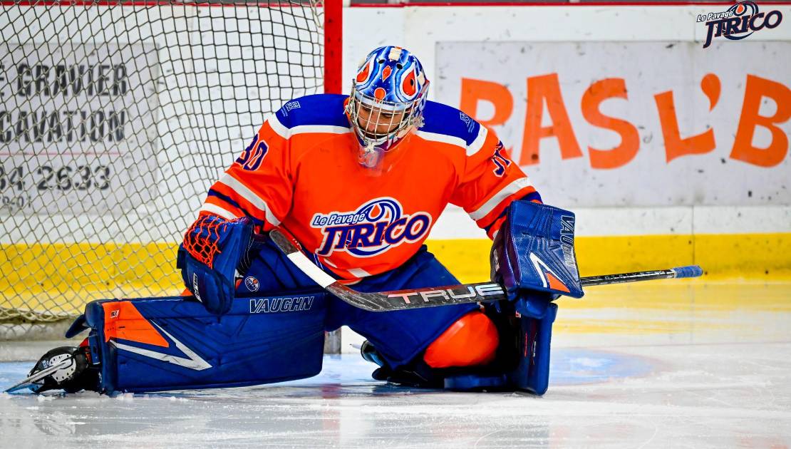 Le gardien principal du Pavage Jirico, Marc-Antoine Leblond. Crédit photo : Yannick David.