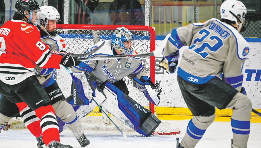Alexandre Lauzier a offert une bonne performance dans la victoire des siens contre l’Everest. Crédit photo : Yannick David.