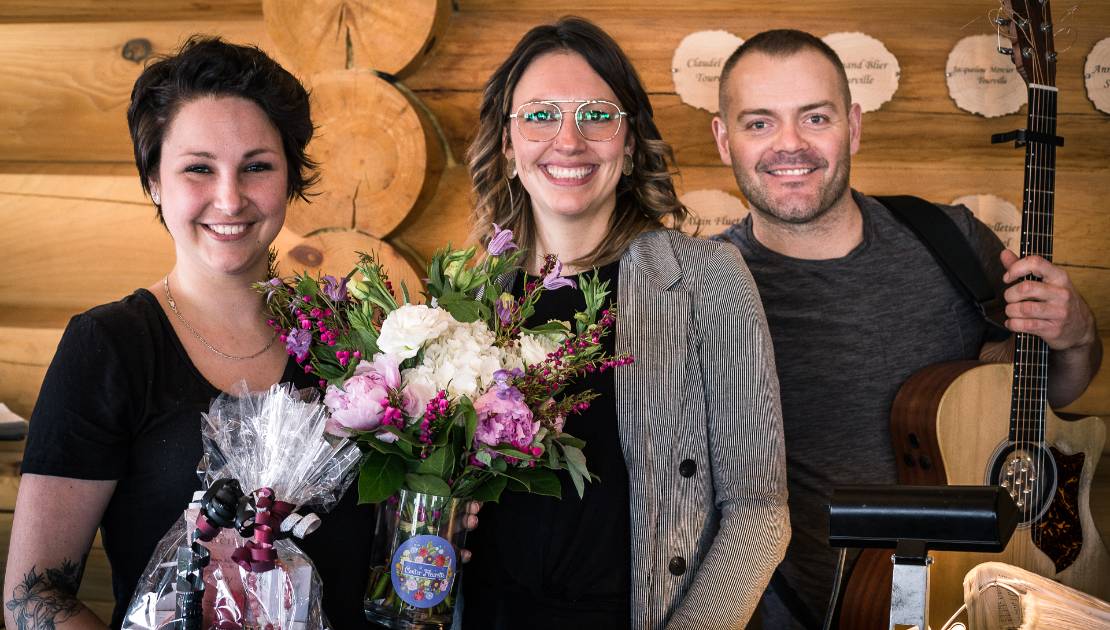 4 010$ pour «Une pose pour la Rose»