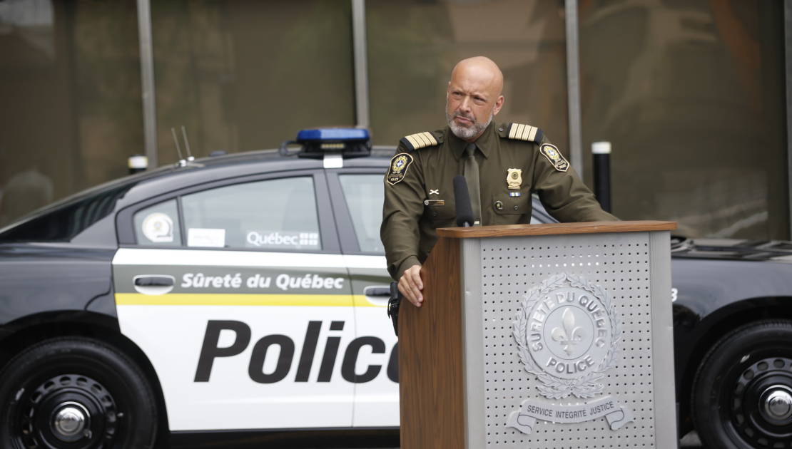 Guy Lapointe, l'inspecteur-chef de la Sûreté du Québec