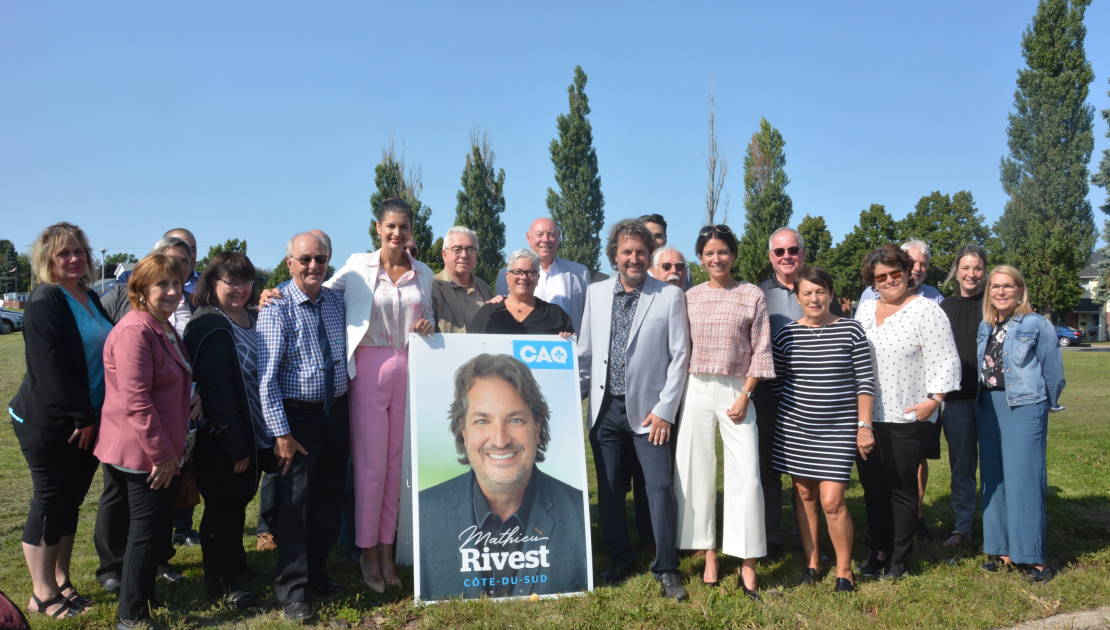 Mathieu Rivest lance sa campagne électorale