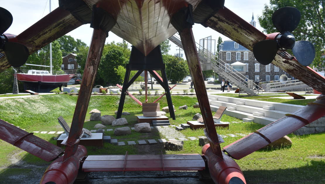 Le Musée maritime du Québec inaugure son nouveau parc Fluvial