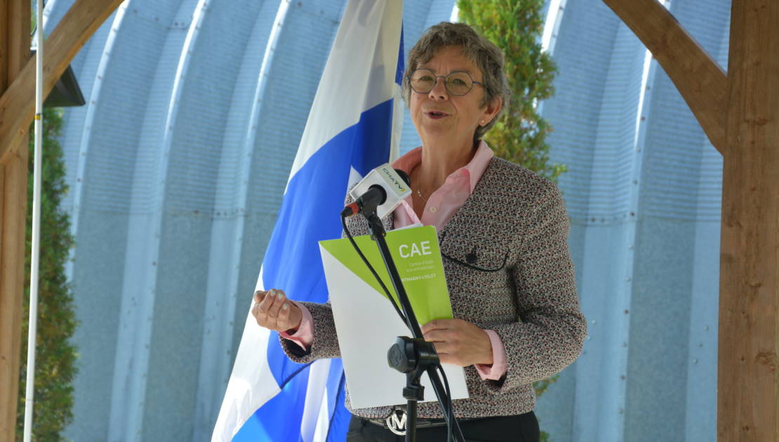 Mireille Thibault, directrice générale du CAE.