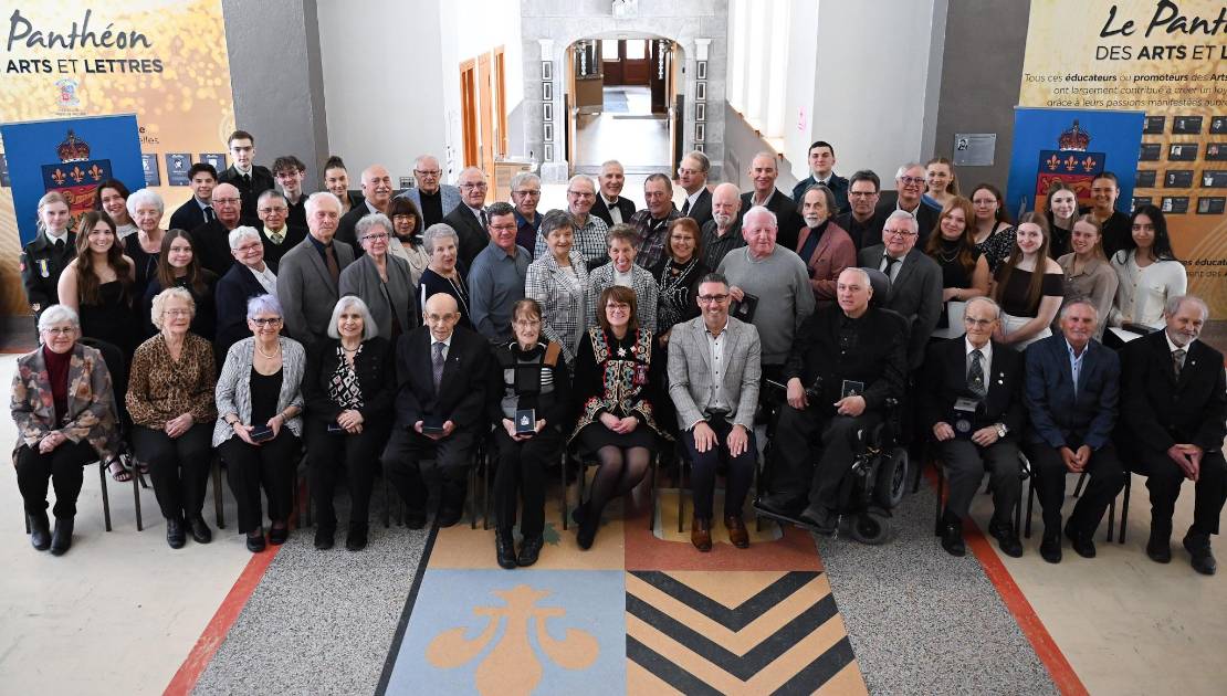 Lors de la cérémonie de l’après-midi. (Crédit: Photo: Cabinet de la Lieutenante-gouverneure du Québec)