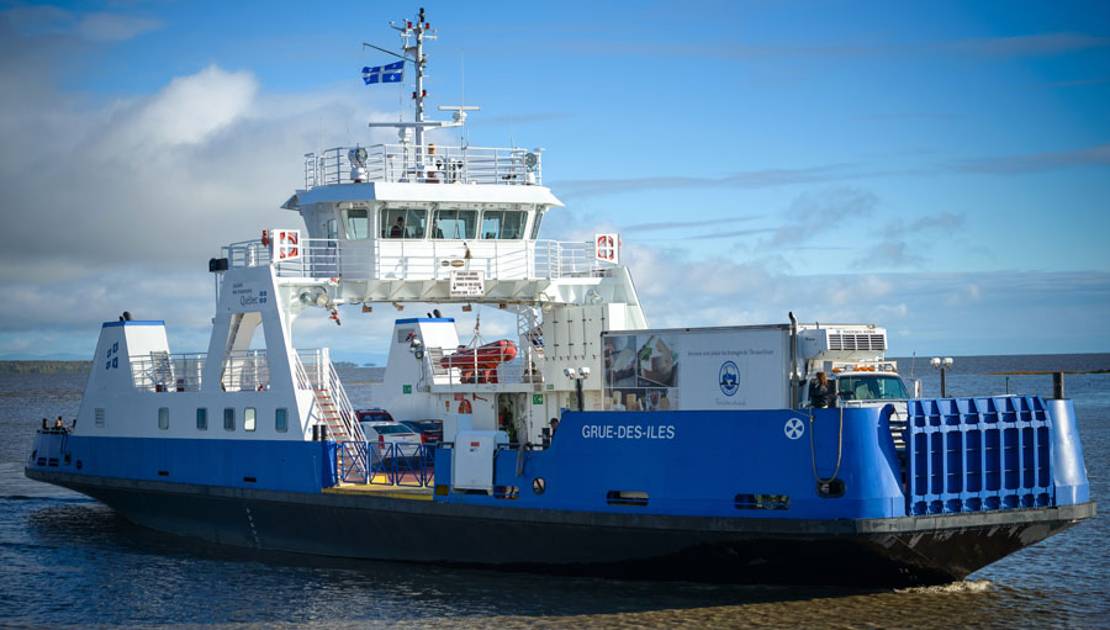 Le NM Grue-des-Îles.