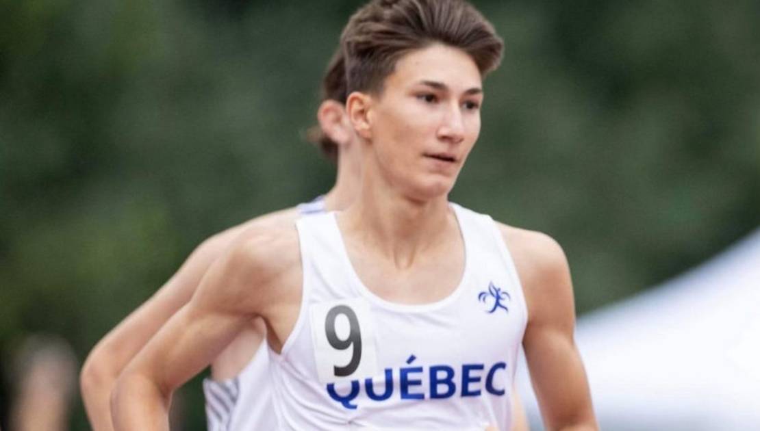 Elliot aux championnats provinciaux ontariens U20. (Photo d'archives)