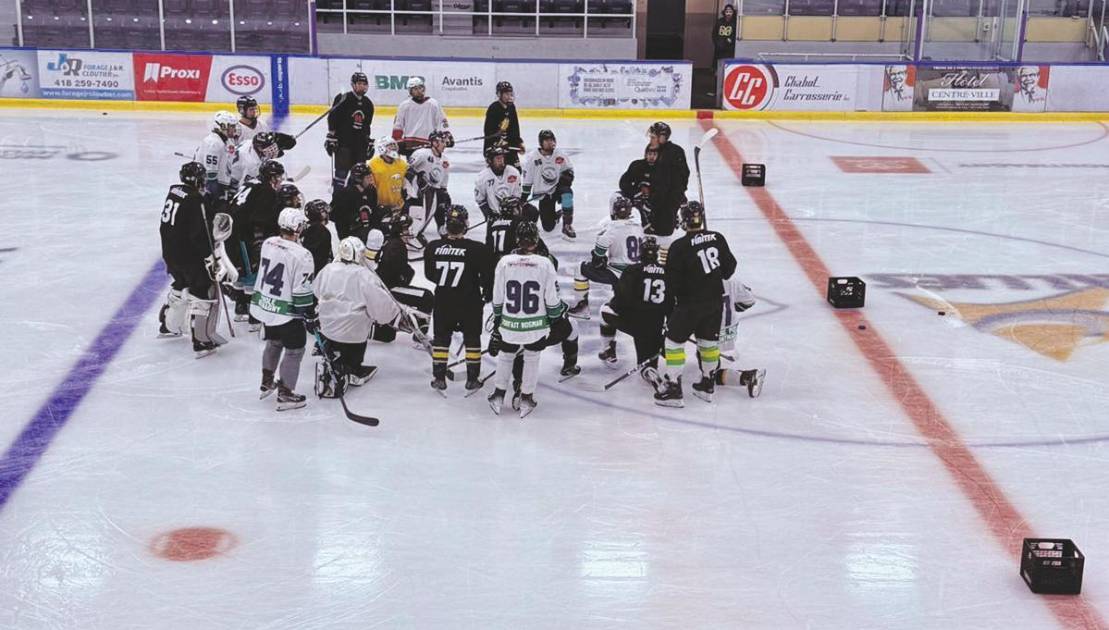 Image prise lors du camp d’entrainement. (Photo tirée de Facebook)